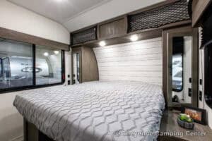 2026 Forest River Cherokee Wolf Pack 25-14 Toy Hauler Travel Trailer Interior Image