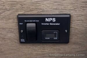 2026 Forest River Cherokee Wolf Pack 25-14 Toy Hauler Travel Trailer Interior Image