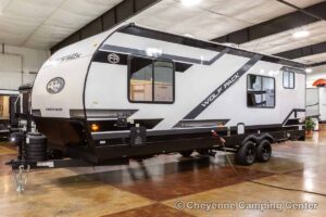 2027 Forest River Cherokee Wolf Pack 25-14 Toy Hauler Travel Trailer Exterior Image