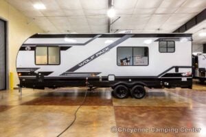 2027 Forest River Cherokee Wolf Pack 25-14 Toy Hauler Travel Trailer Exterior Image