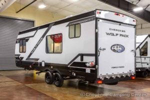 2027 Forest River Cherokee Wolf Pack 25-14 Toy Hauler Travel Trailer Exterior Image