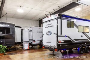 2027 Forest River Cherokee Wolf Pack 25-14 Toy Hauler Travel Trailer Exterior Image
