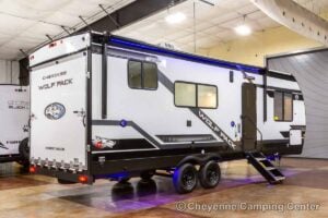 2027 Forest River Cherokee Wolf Pack 25-14 Toy Hauler Travel Trailer Exterior Image