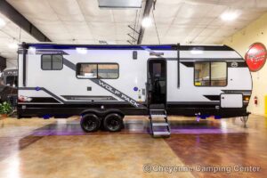 2027 Forest River Cherokee Wolf Pack 25-14 Toy Hauler Travel Trailer Exterior Image
