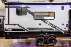 2027 Forest River Cherokee Wolf Pack 25-14 Toy Hauler Travel Trailer Exterior Image