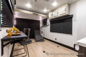 2027 Forest River Cherokee Wolf Pack 25-14 Toy Hauler Travel Trailer Interior Image