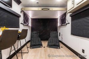 2027 Forest River Cherokee Wolf Pack 25-14 Toy Hauler Travel Trailer Interior Image