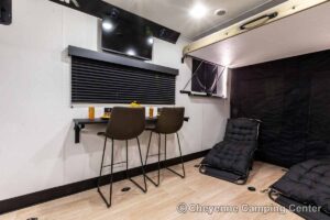 2027 Forest River Cherokee Wolf Pack 25-14 Toy Hauler Travel Trailer Interior Image