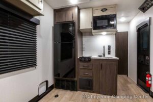 2027 Forest River Cherokee Wolf Pack 25-14 Toy Hauler Travel Trailer Interior Image