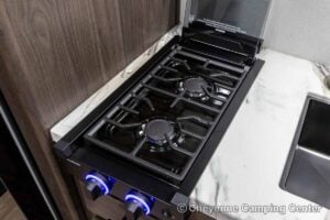 2027 Forest River Cherokee Wolf Pack 25-14 Toy Hauler Travel Trailer Interior Image
