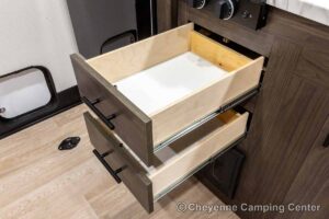 2027 Forest River Cherokee Wolf Pack 25-14 Toy Hauler Travel Trailer Interior Image
