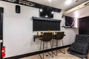 2027 Forest River Cherokee Wolf Pack 25-14 Toy Hauler Travel Trailer Interior Image