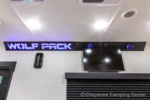 2027 Forest River Cherokee Wolf Pack 25-14 Toy Hauler Travel Trailer Interior Image