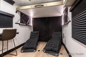 2027 Forest River Cherokee Wolf Pack 25-14 Toy Hauler Travel Trailer Interior Image