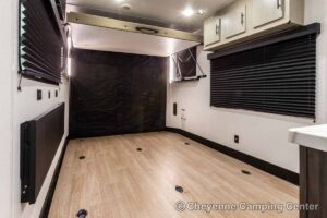 2027 Forest River Cherokee Wolf Pack 25-14 Toy Hauler Travel Trailer Interior Image
