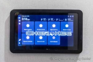 2027 Forest River Cherokee Wolf Pack 25-14 Toy Hauler Travel Trailer Interior Image