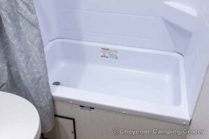 2027 Forest River Cherokee Wolf Pack 25-14 Toy Hauler Travel Trailer Interior Image