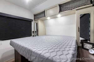2027 Forest River Cherokee Wolf Pack 25-14 Toy Hauler Travel Trailer Interior Image