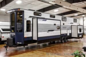 2026 Forest River Palomino Puma 402LFT Destination Trailer Exterior Image