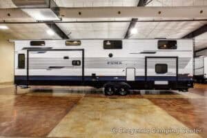 2026 Forest River Palomino Puma 402LFT Destination Trailer Exterior Image