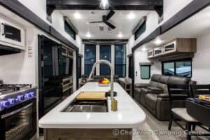 2026 Forest River Palomino Puma 402LFT Destination Trailer Interior Image
