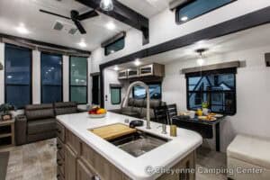 2026 Forest River Palomino Puma 402LFT Destination Trailer Interior Image