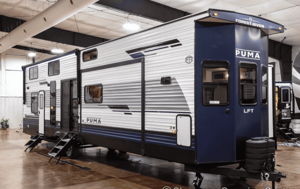 New Puma Destination trailer for sale in Walcott, IA.