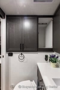 2026 Forest River Flagstaff Classic 826KBS Couples Travel Trailer Interior Image