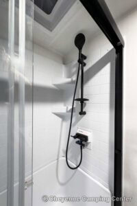 2026 Forest River Flagstaff Classic 826KBS Couples Travel Trailer Interior Image