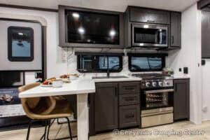 2026 Forest River Flagstaff Classic 826KBS Couples Travel Trailer Interior Image