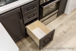 2026 Forest River Flagstaff Classic 826KBS Couples Travel Trailer Interior Image