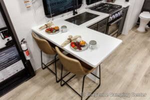 2026 Forest River Flagstaff Classic 826KBS Couples Travel Trailer Interior Image