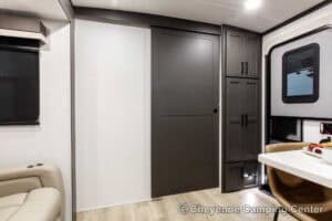 2026 Forest River Flagstaff Classic 826KBS Couples Travel Trailer Interior Image
