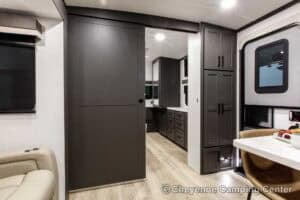 2026 Forest River Flagstaff Classic 826KBS Couples Travel Trailer Interior Image