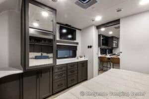 2026 Forest River Flagstaff Classic 826KBS Couples Travel Trailer Interior Image