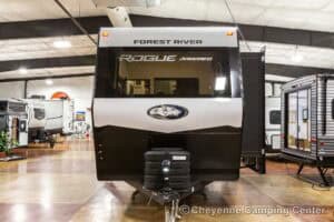 2026 Forest River Rogue Armored 32L132 Toy Hauler Travel Trailer Exterior Image