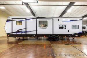 2026 Forest River Rogue Armored 32L132 Toy Hauler Travel Trailer Exterior Image