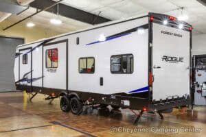 2026 Forest River Rogue Armored 32L132 Toy Hauler Travel Trailer Exterior Image