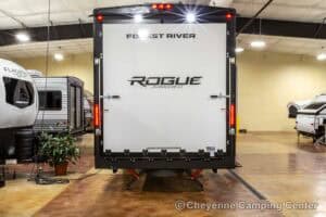 2026 Forest River Rogue Armored 32L132 Toy Hauler Travel Trailer Exterior Image