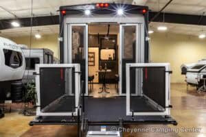 2026 Forest River Rogue Armored 32L132 Toy Hauler Travel Trailer Exterior Image