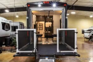 2026 Forest River Rogue Armored 32L132 Toy Hauler Travel Trailer Exterior Image