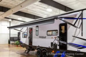 2026 Forest River Rogue Armored 32L132 Toy Hauler Travel Trailer Exterior Image