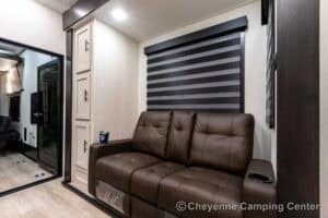 2026 Forest River Rogue Armored 32L132 Toy Hauler Travel Trailer Interior Image