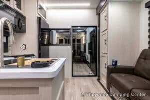 2026 Forest River Rogue Armored 32L132 Toy Hauler Travel Trailer Interior Image