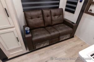 2026 Forest River Rogue Armored 32L132 Toy Hauler Travel Trailer Interior Image