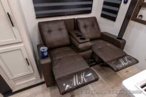 2026 Forest River Rogue Armored 32L132 Toy Hauler Travel Trailer Interior Image