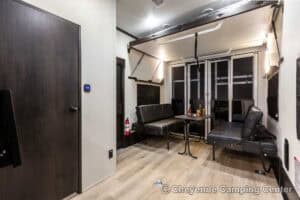 2026 Forest River Rogue Armored 32L132 Toy Hauler Travel Trailer Interior Image