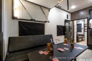 2026 Forest River Rogue Armored 32L132 Toy Hauler Travel Trailer Interior Image