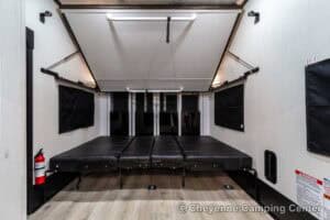 2026 Forest River Rogue Armored 32L132 Toy Hauler Travel Trailer Interior Image