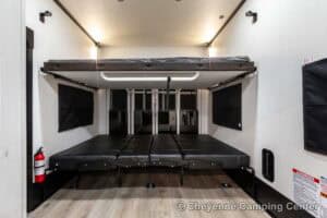 2026 Forest River Rogue Armored 32L132 Toy Hauler Travel Trailer Interior Image